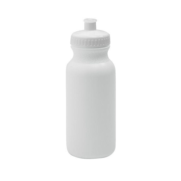 Oriental Trading Company White Plastic Water Bottles 20 Oz., Birthday, Party Supplies, 50